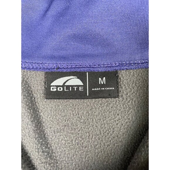 GoLite Quarter Zip Jacket Size Medium Light Weight Pullover Long Sleeve - Picture 3 of 12